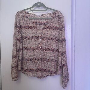 Urban Outfitters Multicolor Button-Up Top